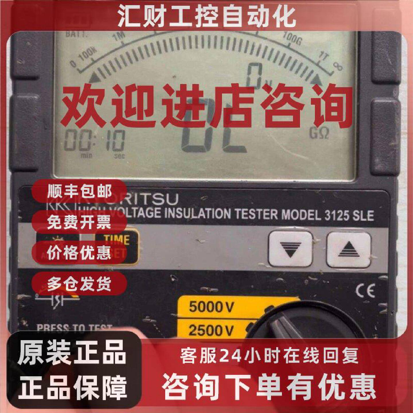 议价共立3125.SLE绝缘电阻测试仪