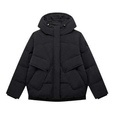 特步羽绒服女2025年新款