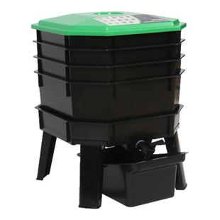 家用学校蚯蚓堆肥箱蚯蚓蠕虫养殖箱厨余堆肥自制蚯蚓粪肥多功能