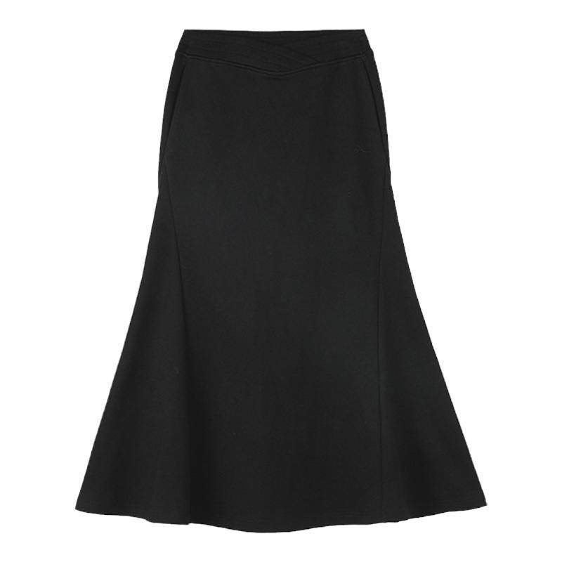 roaringwild a arch 咆哮野兽刺绣徽标针织鱼尾裙弹性修身舒适