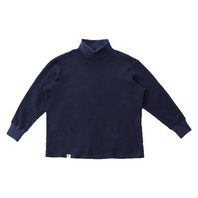 CITYDIVE套头衫华夫格高领重磅