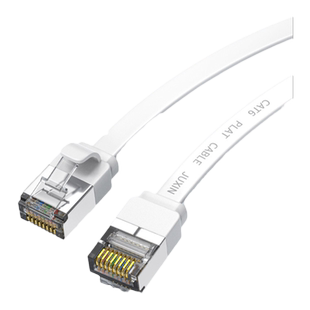 高速6类扁平90度弯头网线超六类成品千兆路由器电信宽带线通用L型