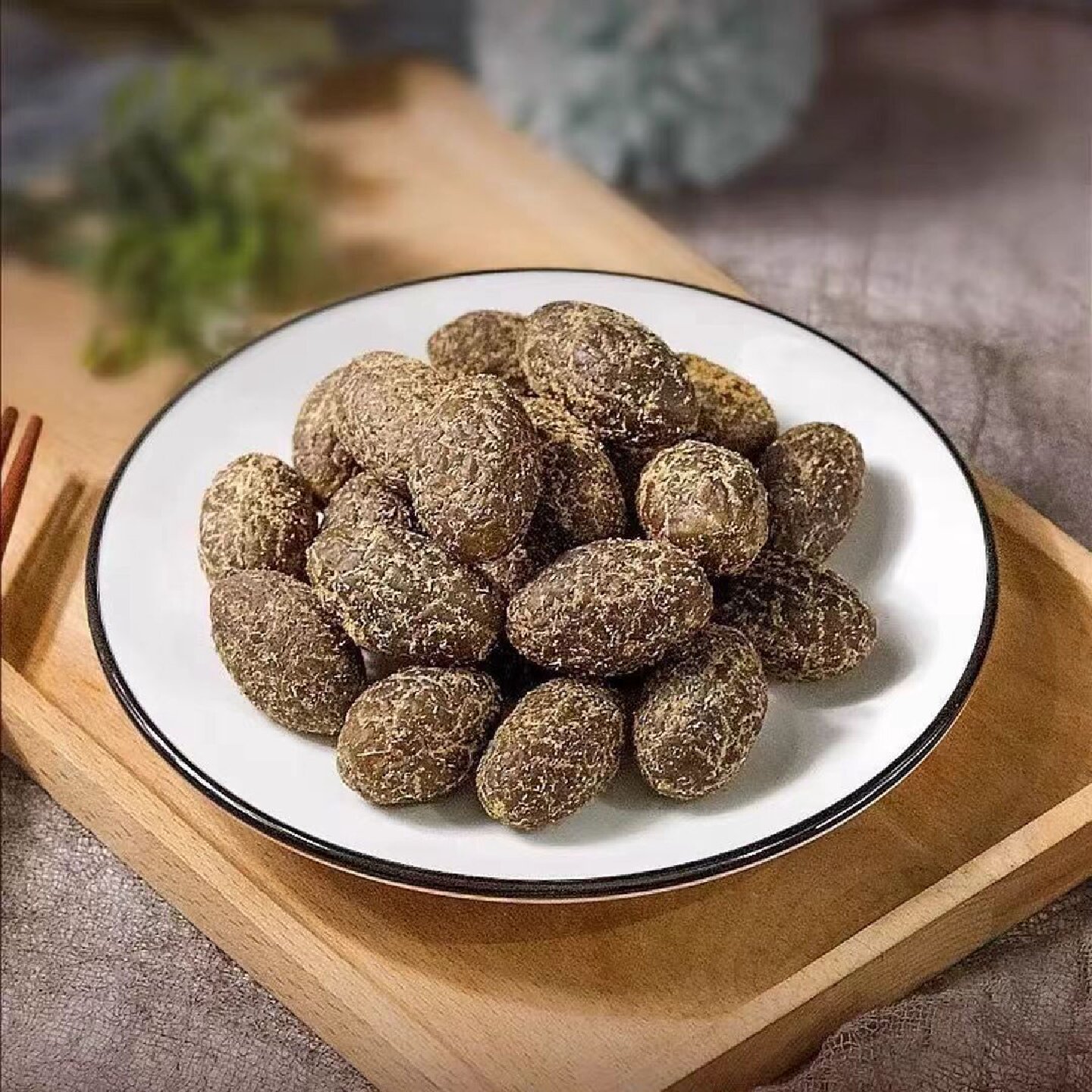 巧味馋九制甘草橄榄干潮汕特产咸甜黄金橄榄果脯零食休闲660g罐