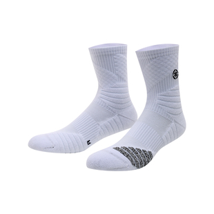 准者篮球袜运动袜专业跑步加厚毛巾底男女中筒防滑羽毛球袜子