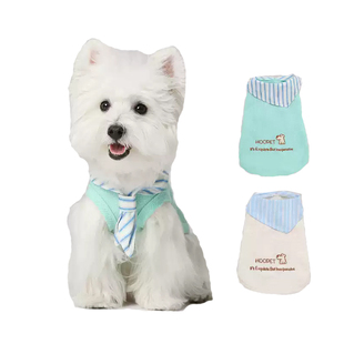 Hoopet夏天薄款背心泰迪比熊博美小狗小型犬幼犬夏季宠物狗狗衣服