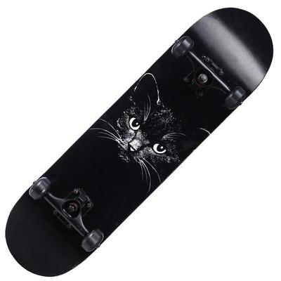 四轮双翘滑板女滑板车初学者枫木