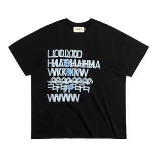 PHANTACi范特西 周杰伦潮牌 新款ASTIGMATISM LOGO TEE 短袖T恤男