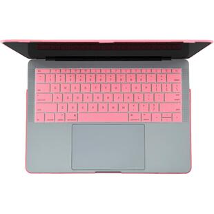 JRC适用于苹果Macbook12笔记本电脑新款Air13键盘膜保护贴膜超薄Pro15寸快捷键功能说明标M4透光硅胶可水洗