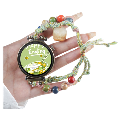 适用小米watchS3/4手表S2新中式小青柠表带s1pro运动智能国风color2表链华米Amazfit GTS4/3/2女生GTR4/3夏天