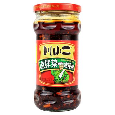 川小二凉拌菜调料275g川北凉粉凉皮凉拌面饺子红油辣椒酱佐料包邮