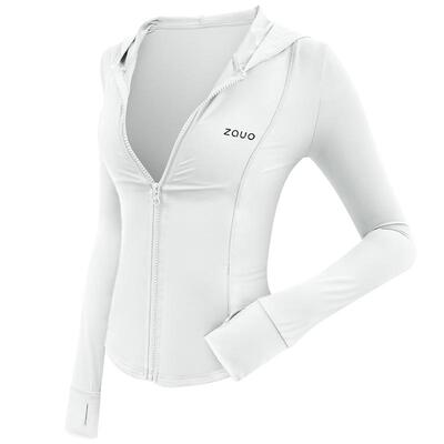 zauo女防紫外线修身夏防晒服