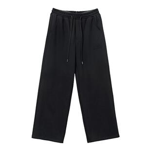 回力弯刀卫裤男生美式宽松休闲裤子男款加绒加厚秋冬季新款运动裤