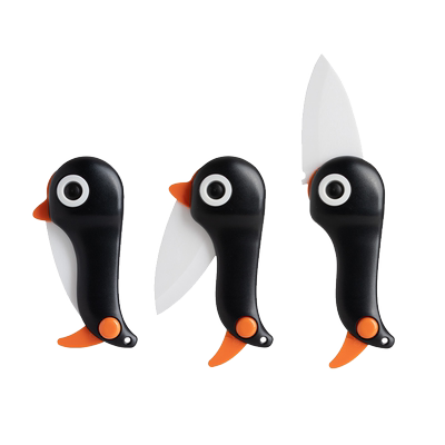 日本霜山陶瓷刀水果刀携式随