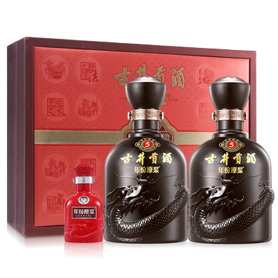 古井贡酒年份原浆50度古5礼盒