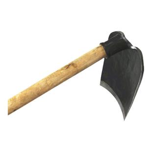 木柄锄头农具种菜除草翻地开山长木柄农用工具大口锻打大号宽锄头