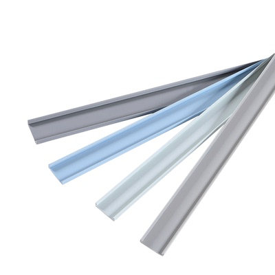 pvc线槽盖板卡扣塑料灰白蓝色