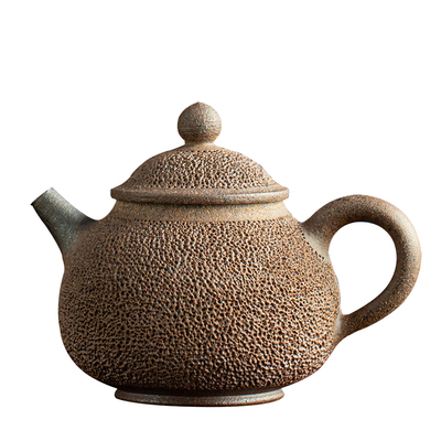 纯手工冰烟茶壶铁胎瓷土