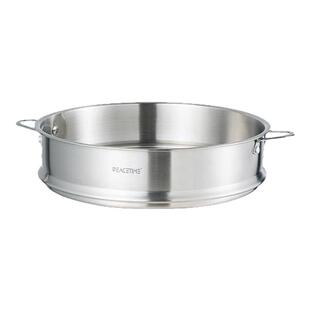 蒸笼家用304#不锈钢蒸架蒸馒头神器辅食锅小奶锅蒸屉篦子蒸格蒸架