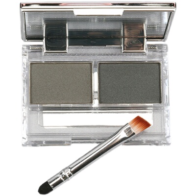 灰色眉粉自然深色发色用