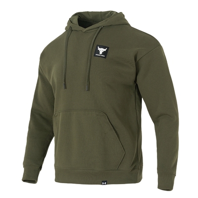 UA安德玛官方连帽卫衣男装秋季新款男士宽松套头衫跑步训练运动服