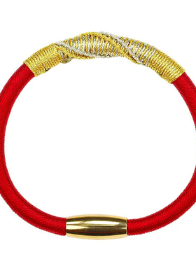 2025新款朱砂软管手链本命年手绳