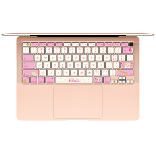 适用于2025新款苹果MacBook笔记本Air A3240键盘贴纸卡通可爱个性