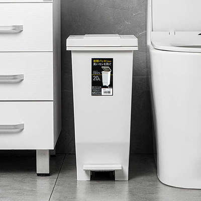 asvel脚踏带盖垃圾桶家用有盖卫生间客厅分类式厨房厕所脚踩大号