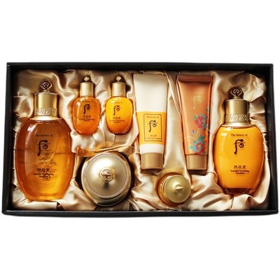 whoo拱辰享三件气津阴阳滋润水乳