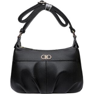 真皮女士包包2025新款百搭女包中年妈妈流行单肩包时尚牛皮斜挎包