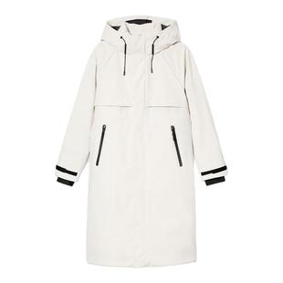 PSALTER诗篇连帽立领抽绳收腰修身户外鹅绒长款羽绒服冬款