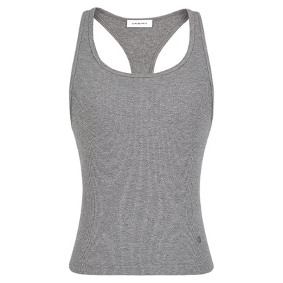 concise-white/简白26春夏新款女士LOGO工字修身背心银泰 301257