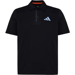 adidas阿迪达斯夏季男子户外运动休闲短袖T恤POLO衫KD4297