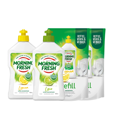 澳洲Morning Fresh超浓缩洗洁精不伤手食品级家用安全环保可降解