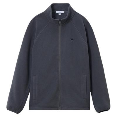 回力摇粒绒外套男2025冬季新款