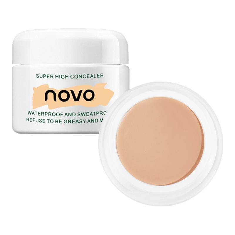 NOVO高清明净遮瑕膏 强力遮盖斑点脸部痘印痘痘黑眼圈粉底膏
