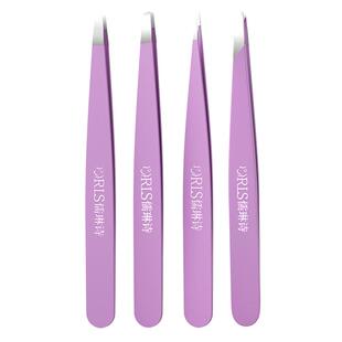 高精密眉夹小镊子拔眉毛夹子拔毛钳不锈钢拔胡子神器修眉套装工具