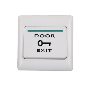 门禁86开关出门开关电子门控系统不锈钢金属常开开门按钮门铃按键