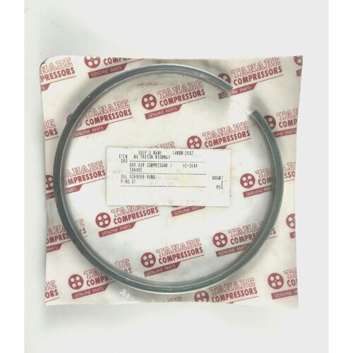 Oil Scraper Ring PN 31 For Tanabe HC264A Compressor Genuine