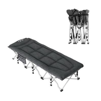 稳纳十四脚便携折叠床单人床