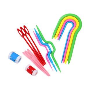 麻花针 U形针 编织辅助工具 手工毛衣围巾扭花针绞花针编花毛线针