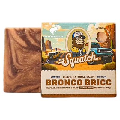 Dr. Squatch-浮木皮革雪松香滋润保湿清除顽固污垢去角质男士香皂