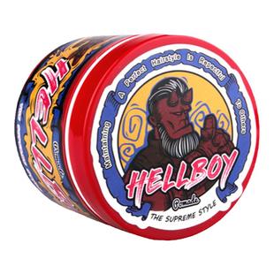 HELLBOY地狱男爵发泥复古发油 男士背头保湿持久定型发蜡发胶正品