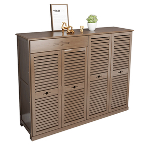 楠竹经济型阳台实木鞋架子大容量