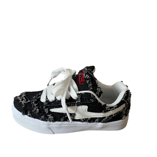 美式板鞋原创小众休闲面包鞋男款 百搭chic鞋子情侣运动滑板鞋女