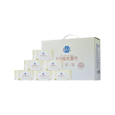 盒马MAXEDI纯水湿巾8包湿纸巾
