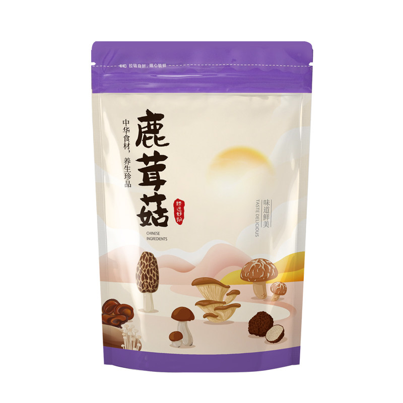 鹿茸菇包装袋塑料密封袋