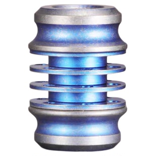 指玩屋 DIY编织配饰氚灯MG钛合金吊坠刀坠伞绳编织挂坠装饰配件