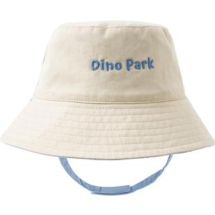 戴维贝拉婴儿新款夏款户外防晒帽儿童帽子男童盆帽男宝宝渔夫帽