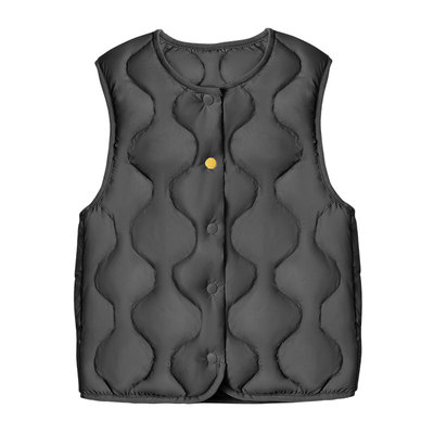 鸭鸭童装儿童轻薄羽绒马甲男女童2025新款秋冬季保暖背心