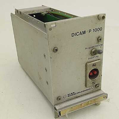 Elan Schaltelemente Dicam P 1000 Steuergert NT  Cannon Ansch